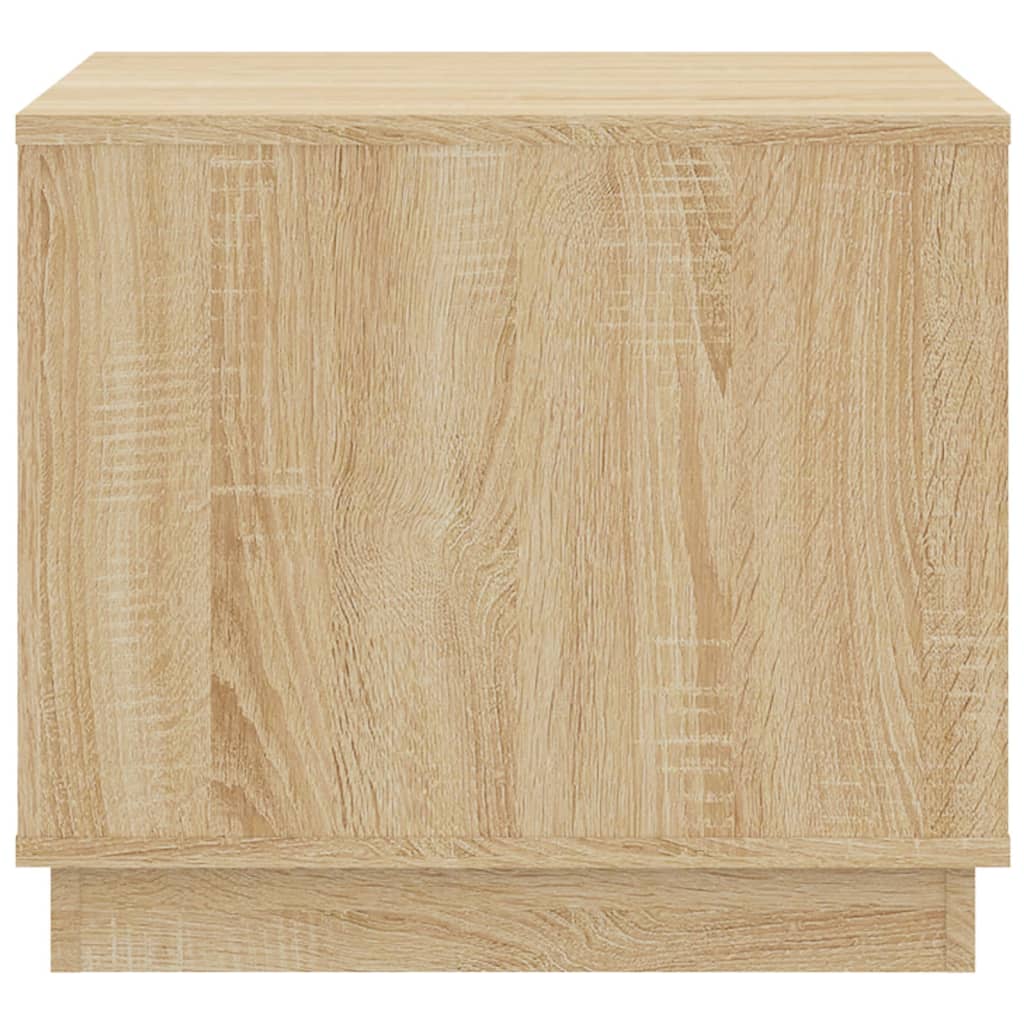 Soffbord Sonoma-Ek 51X50X44 Cm Konstruerat Trä