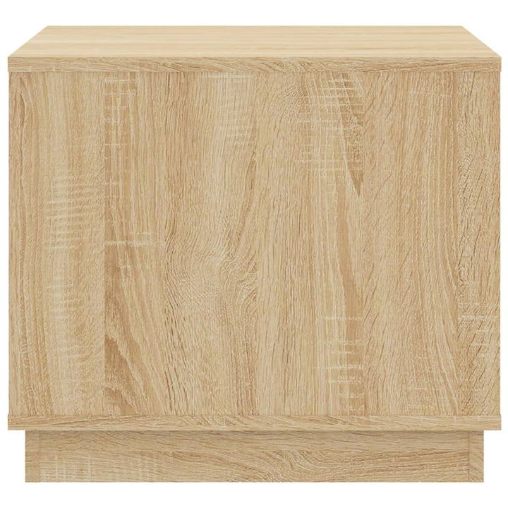 Soffbord Sonoma-Ek 51X50X44 Cm Konstruerat Trä