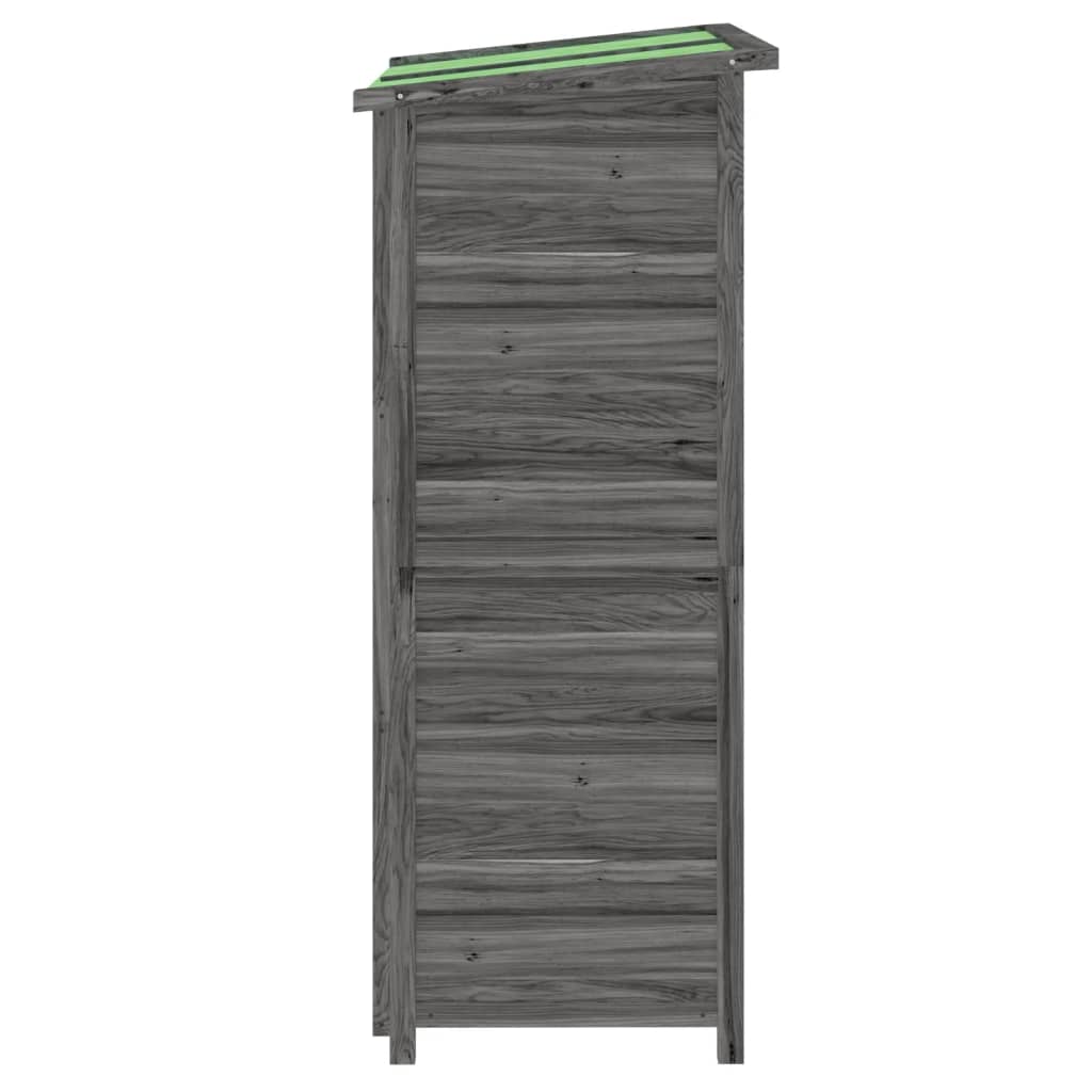 Trädgårdsbod 83X57X140 Cm Massiv Furu