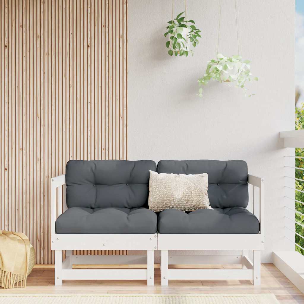 Hörnsektion Till Soffa Med Dynor Massiv Furu