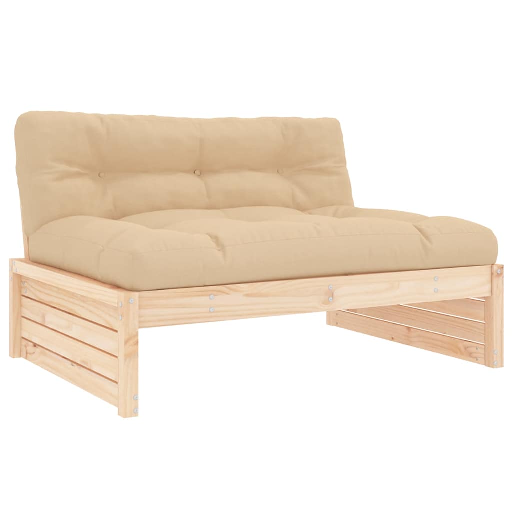 Mittensoffa 120X80 Cm Massiv Furu