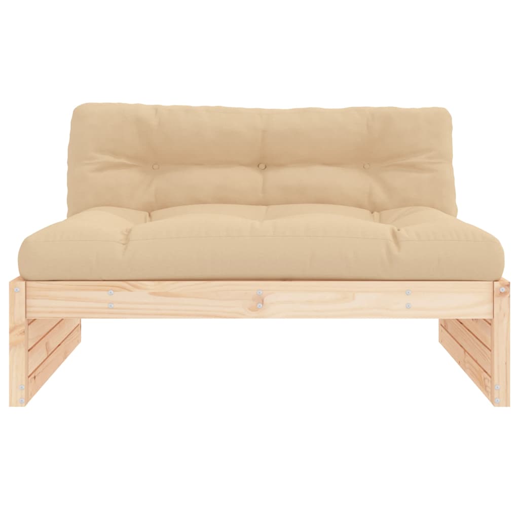 Mittensoffa 120X80 Cm Massiv Furu