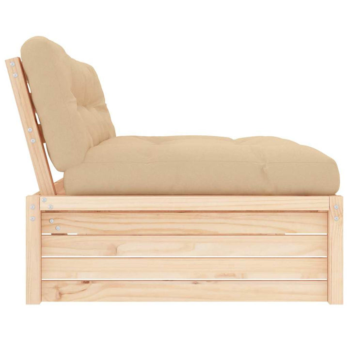 Mittensoffa 120X80 Cm Massiv Furu