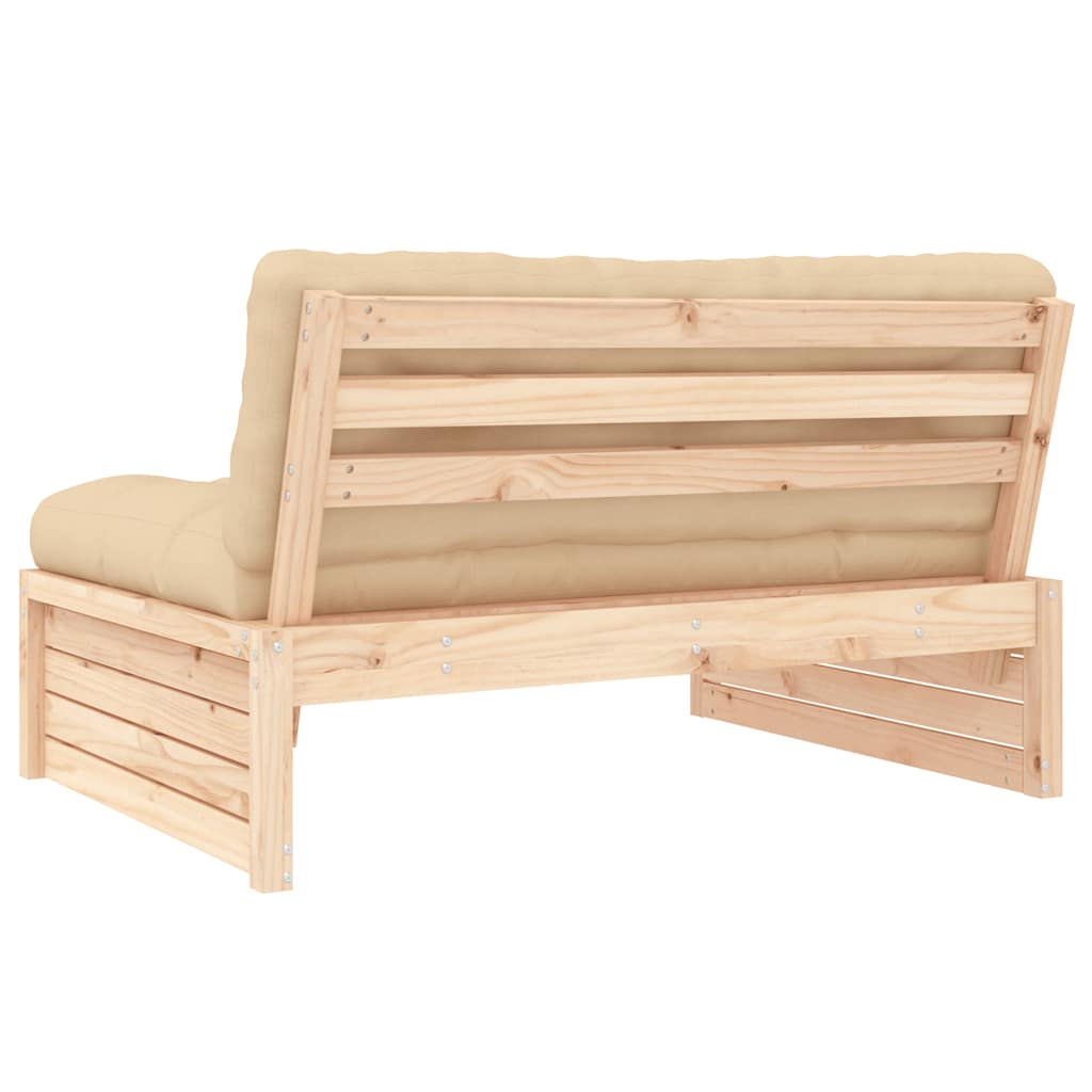 Mittensoffa 120X80 Cm Massiv Furu
