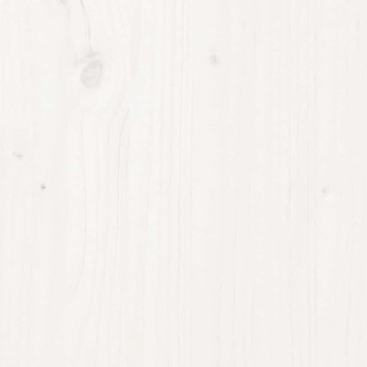 Mittensoffa Vit 120X80 Cm Massiv Furu