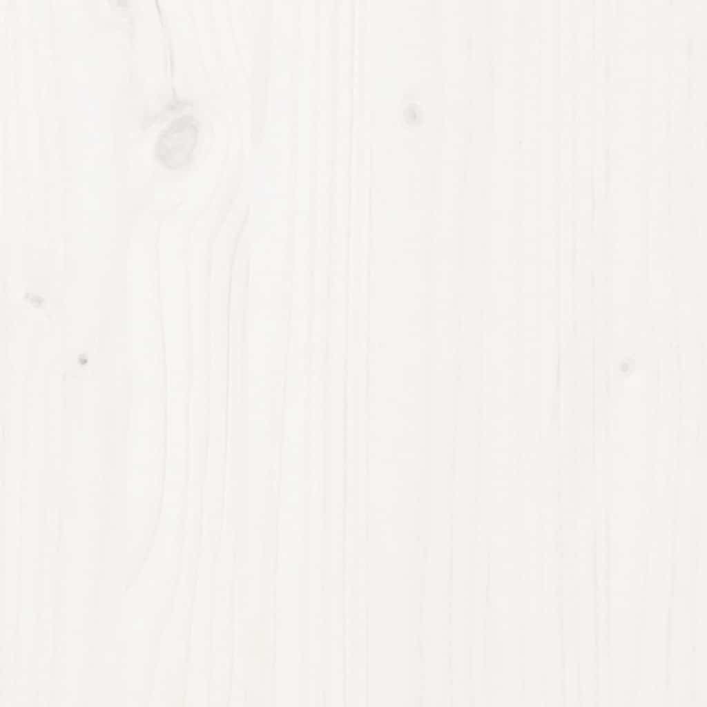 Mittensoffa Vit 120X80 Cm Massiv Furu