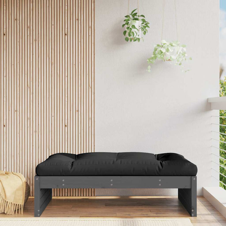 Mittensoffa Vit 120X80 Cm Massiv Furu