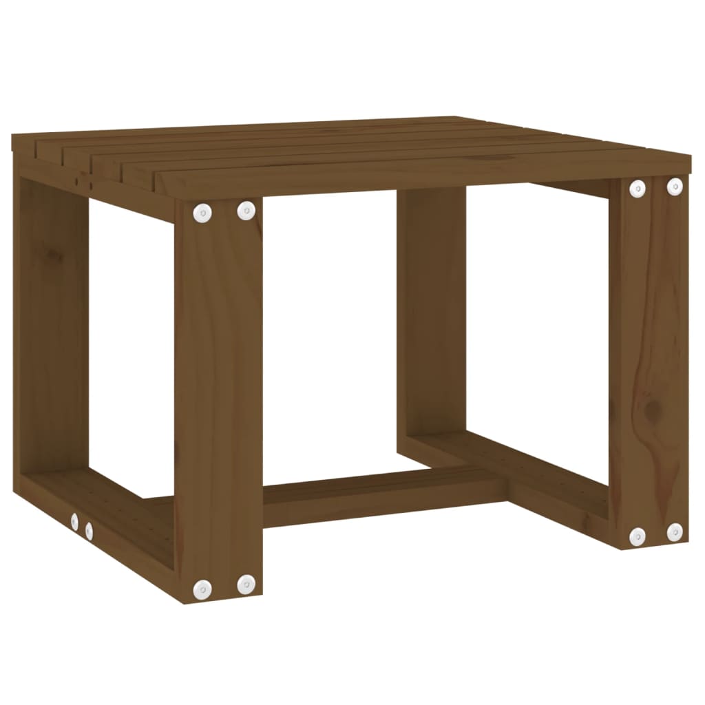 Trädgårdsbord Honungsbrun 40X38X28,5 Cm Massiv Furu