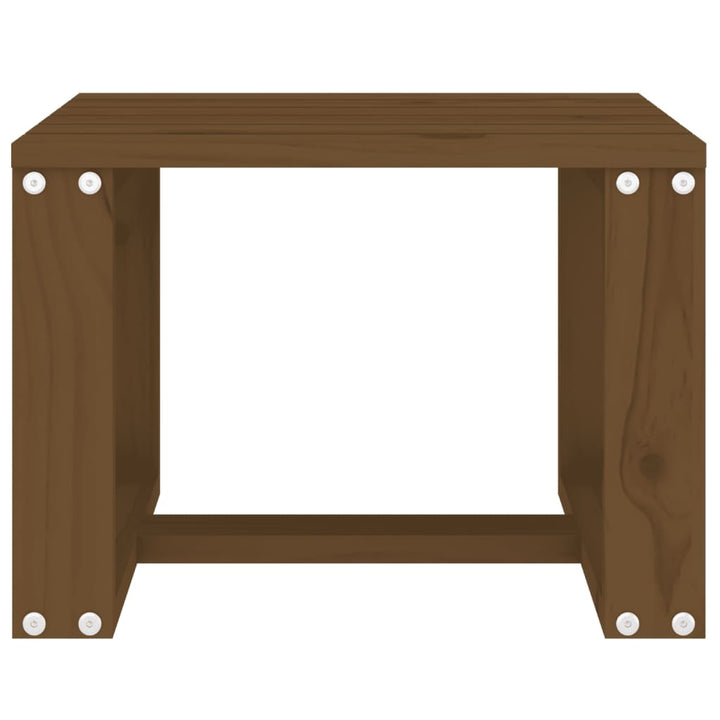 Trädgårdsbord Honungsbrun 40X38X28,5 Cm Massiv Furu