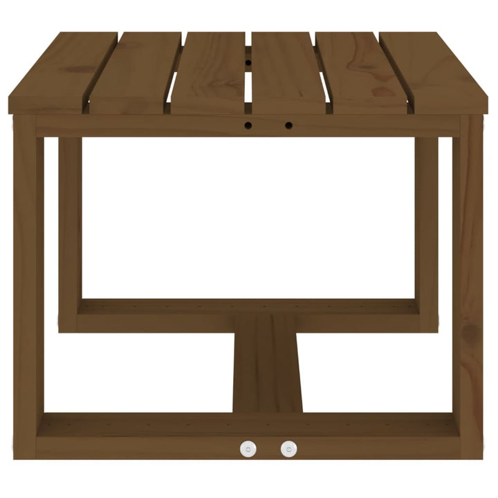 Trädgårdsbord Honungsbrun 40X38X28,5 Cm Massiv Furu