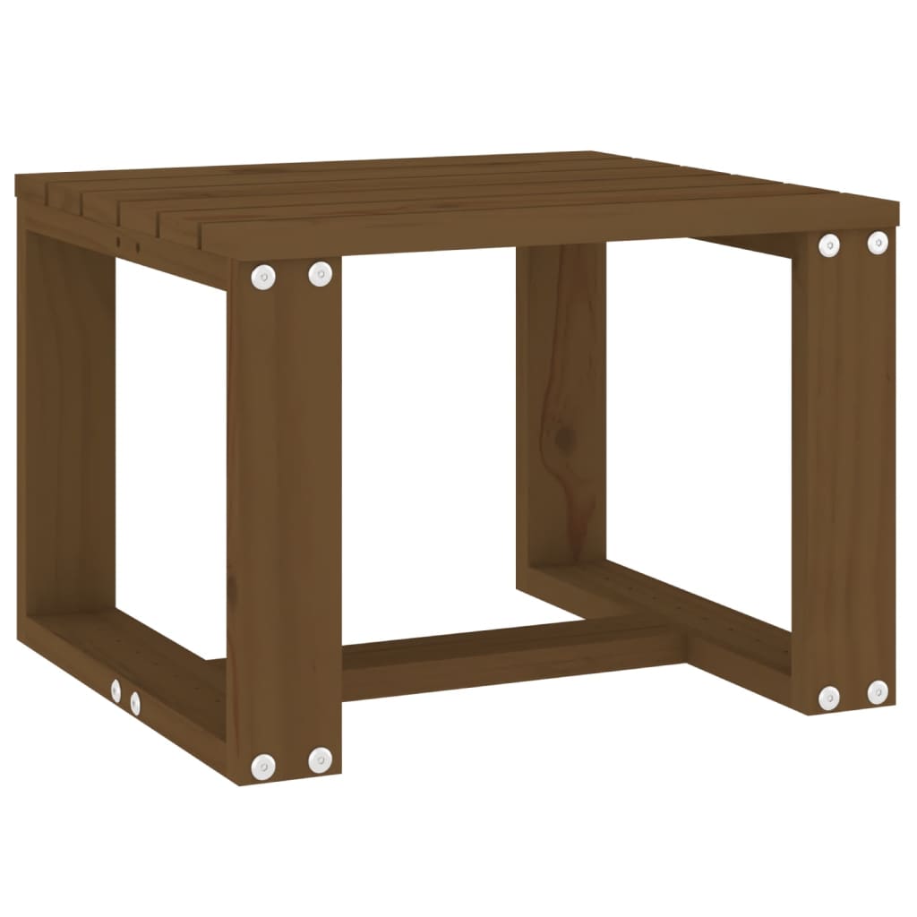 Trädgårdsbord Honungsbrun 40X38X28,5 Cm Massiv Furu