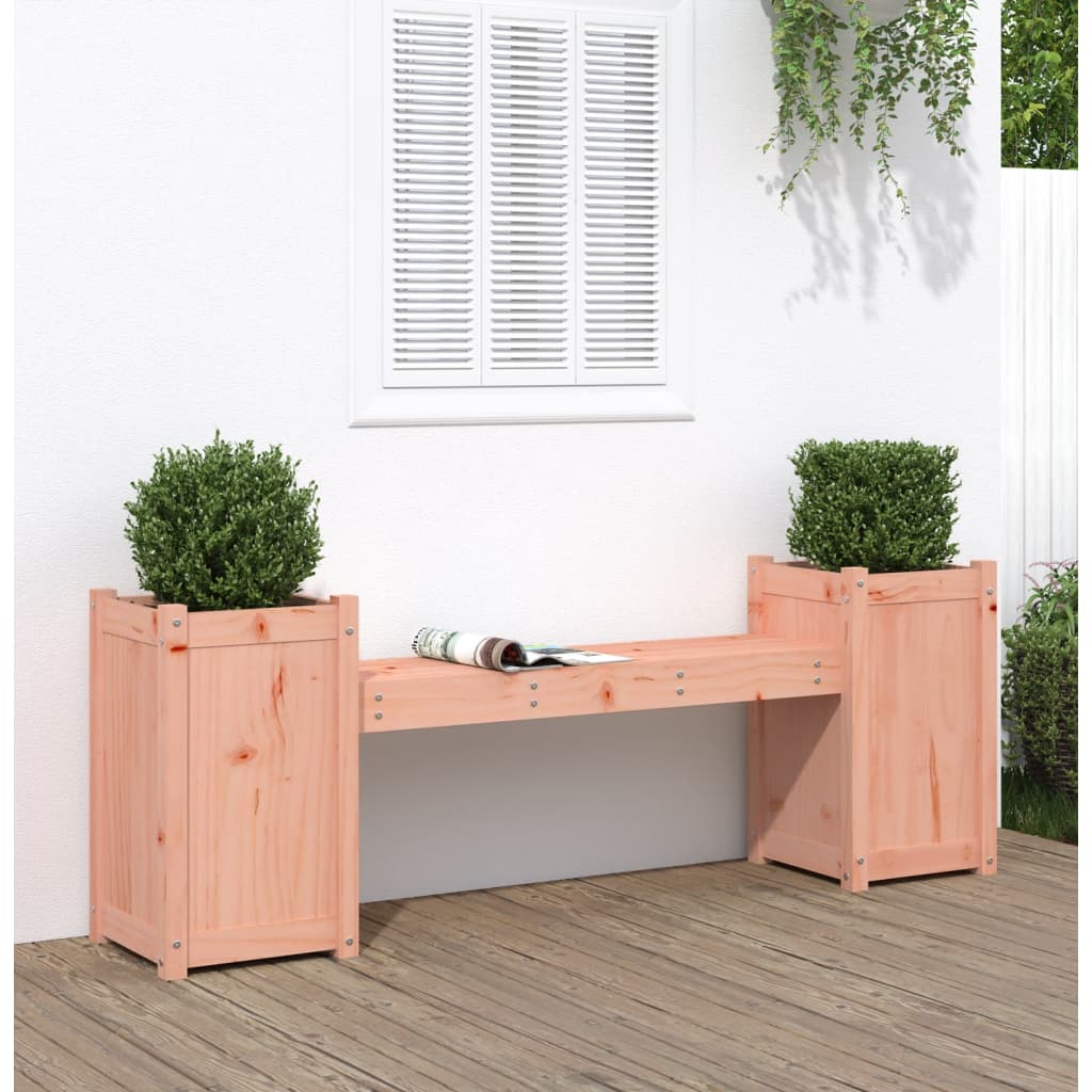 Odlingslåda Vit 180X36X63 Cm Massiv Furu