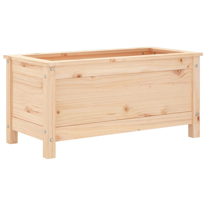 Odlingslåda 82,5X40X39 Cm Massiv Furu