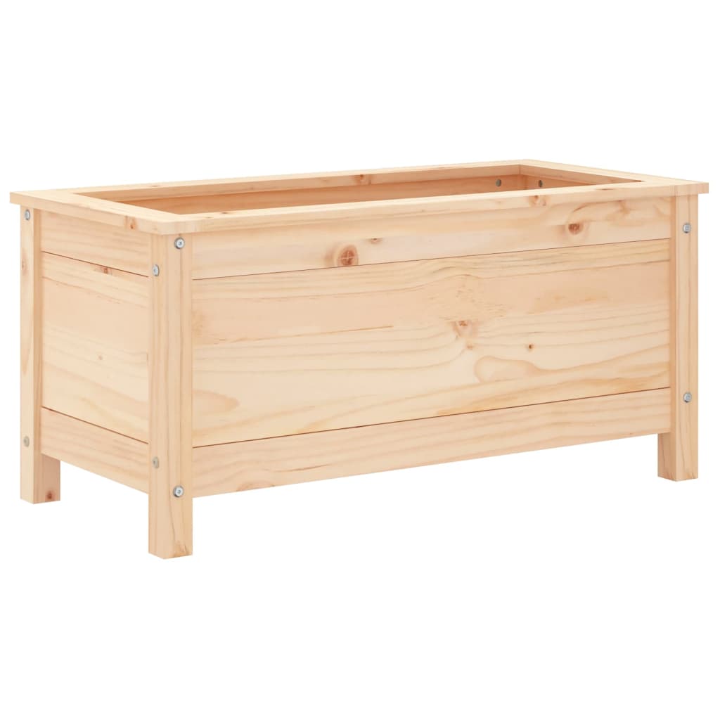 Odlingslåda 82,5X40X39 Cm Massiv Furu