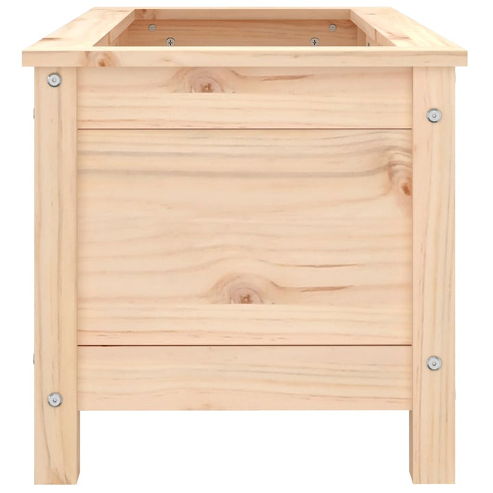 Odlingslåda 82,5X40X39 Cm Massiv Furu