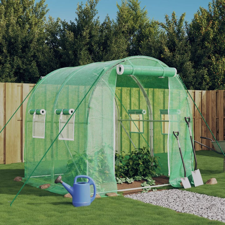 Växthus Med Stålram 8 M²