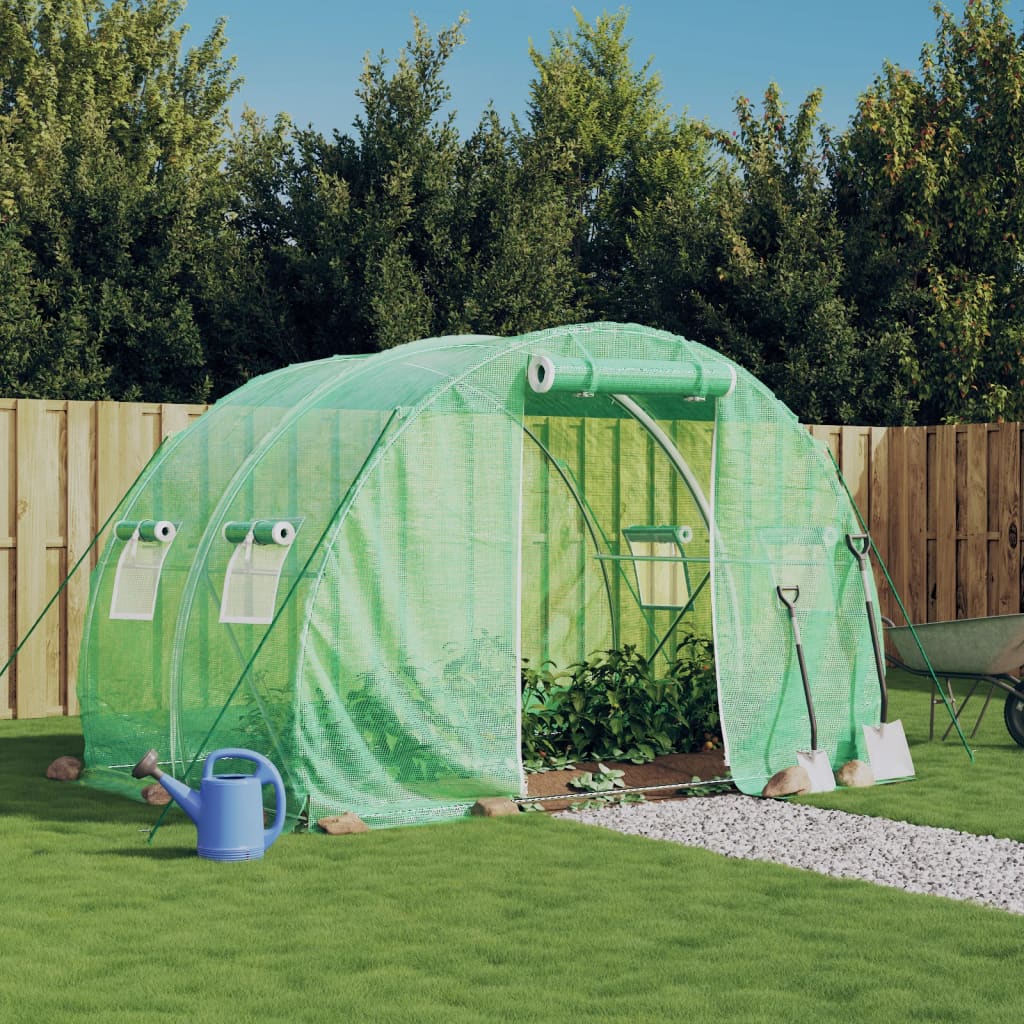 Växthus Med Stålram 12 M²