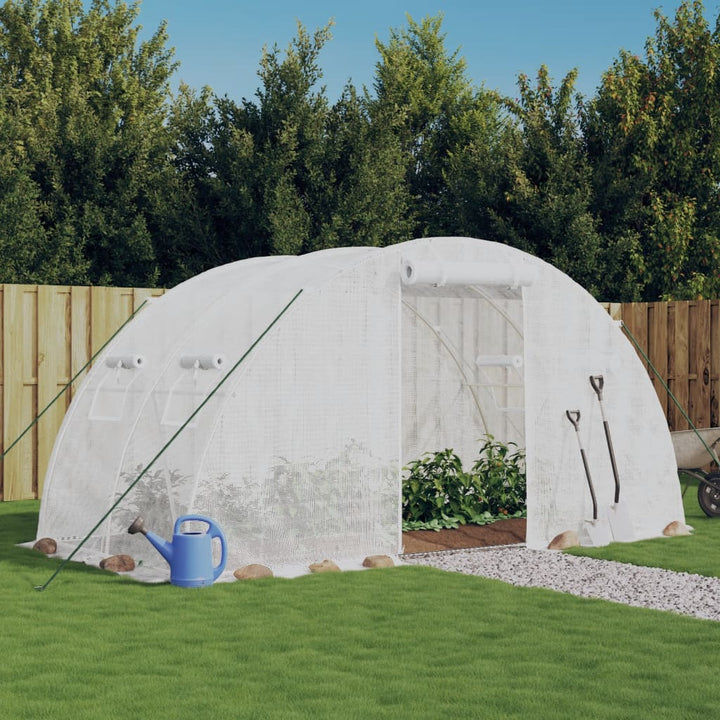 Växthus Med Stålram 32 M²