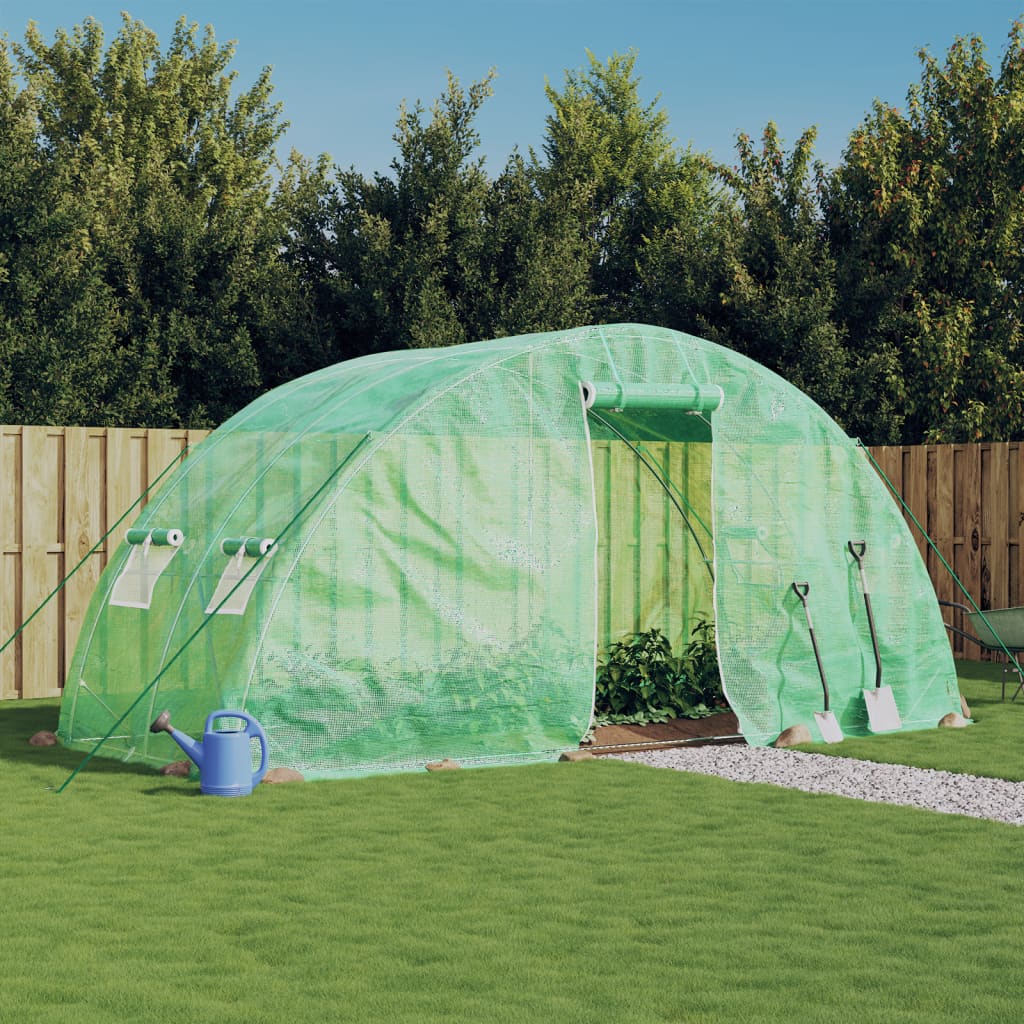 Växthus Med Stålram 30 M² 6X5X2,3 M