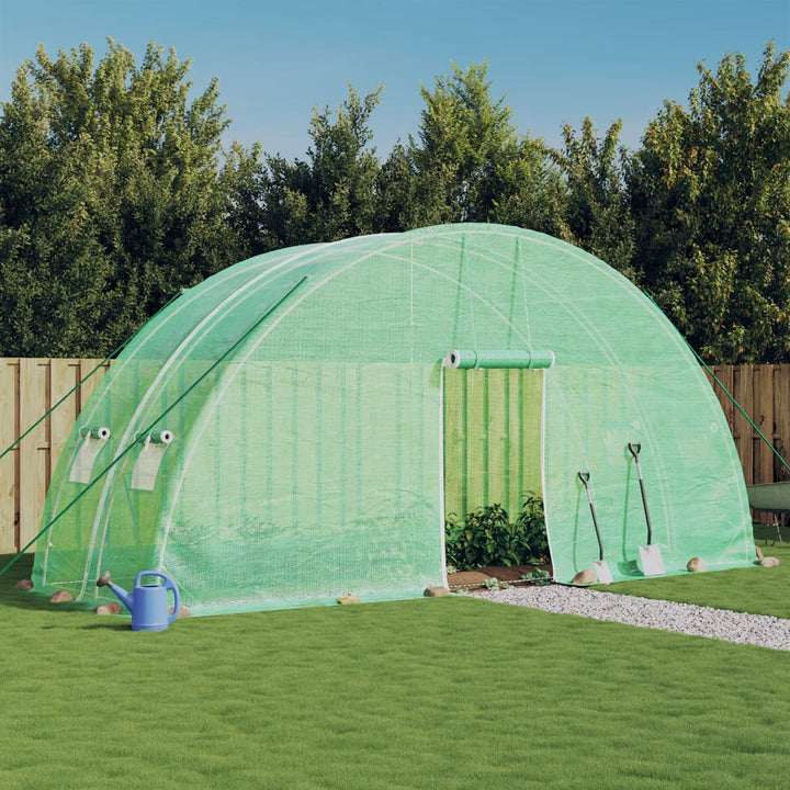 Växthus Med Stålram 84 M² 14X6X2,85 M