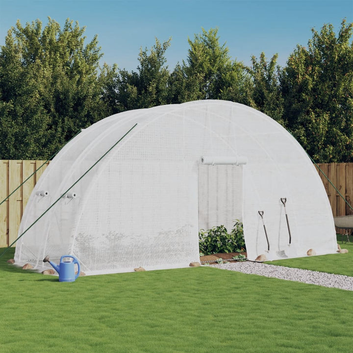 Växthus Med Stålram 84 M² 14X6X2,85 M
