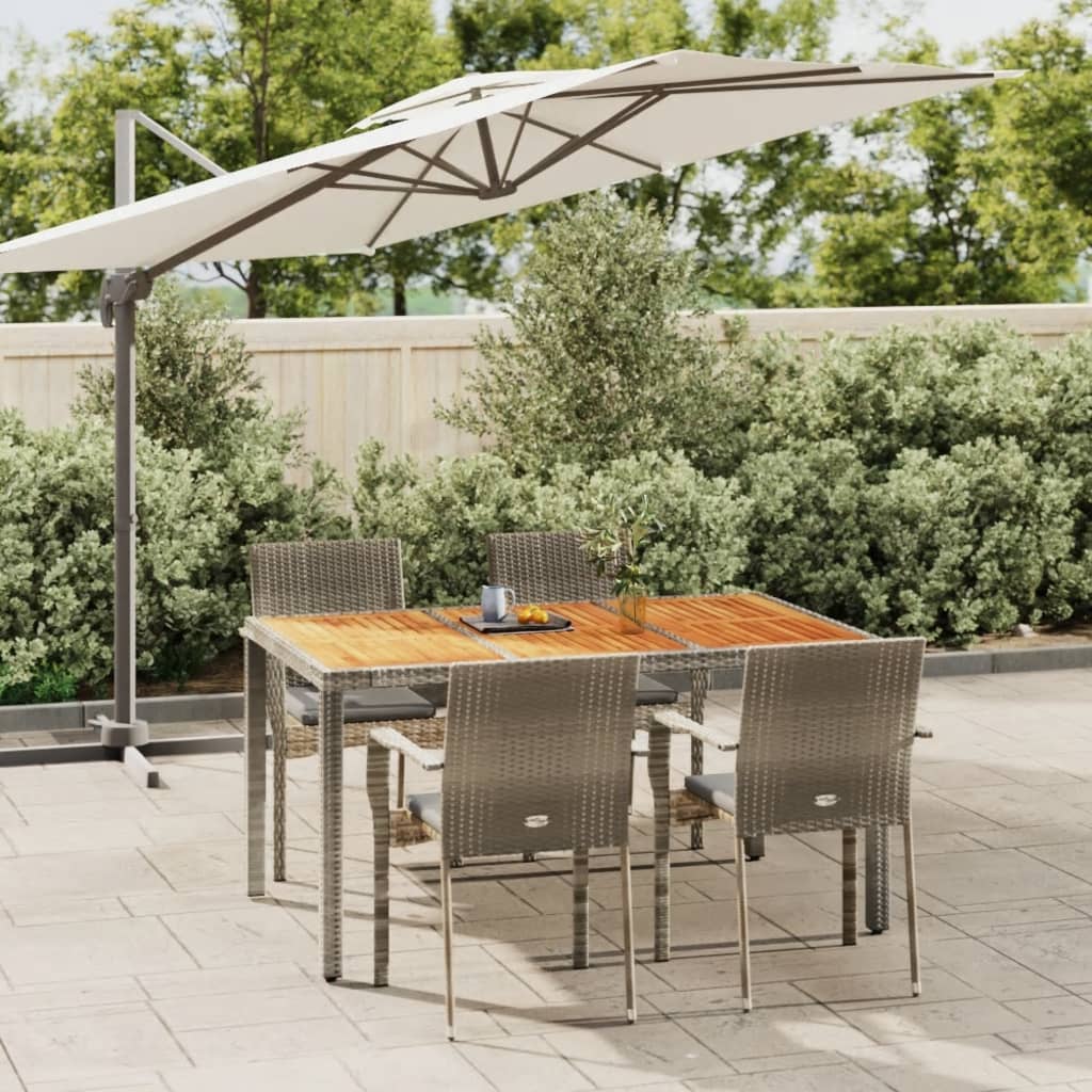 Matgrupp För Trädgården Med Dynor 3 Delar Konstrottning