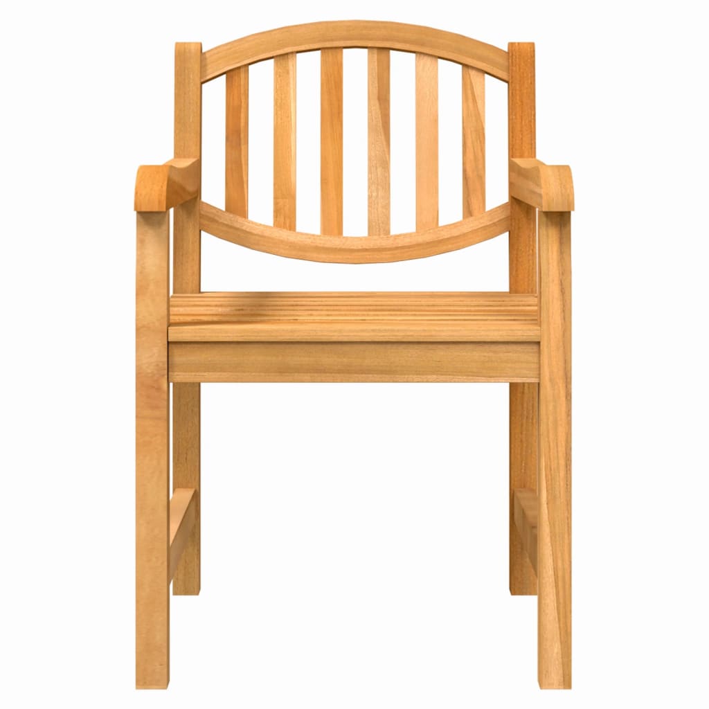 Trädgårdsstolar 2 St 58X59X88 Cm Massiv Teak