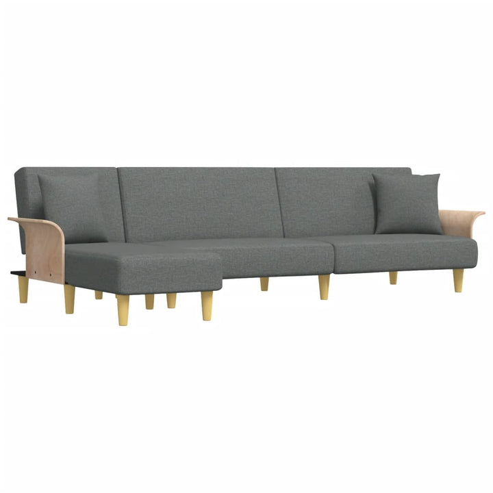 L-Formad Bäddsoffa 279X140X70 Cm Tyg
