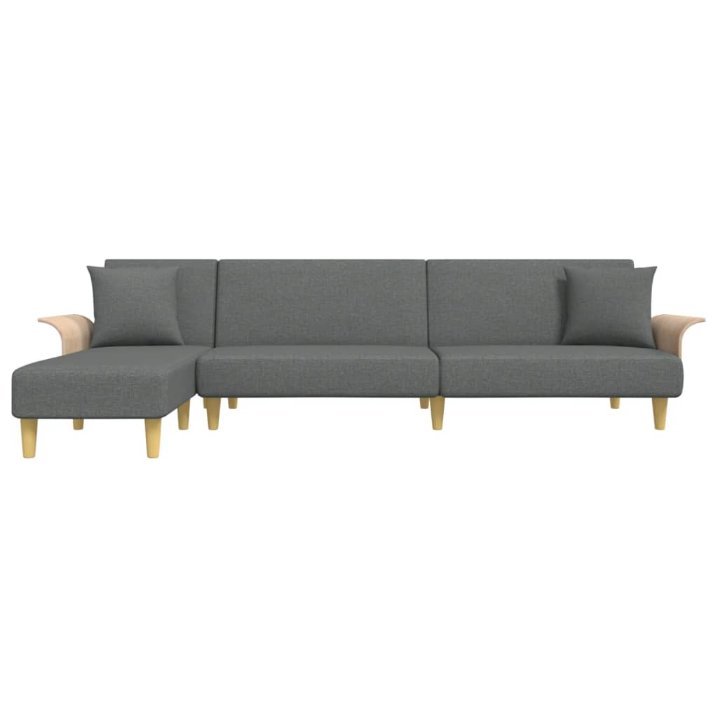 L-Formad Bäddsoffa 279X140X70 Cm Tyg