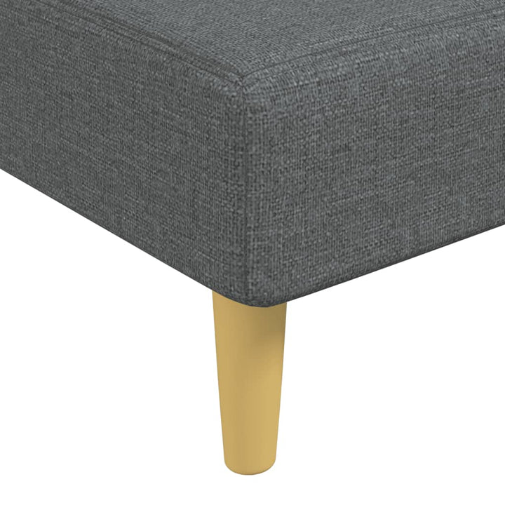 L-Formad Bäddsoffa 279X140X70 Cm Tyg