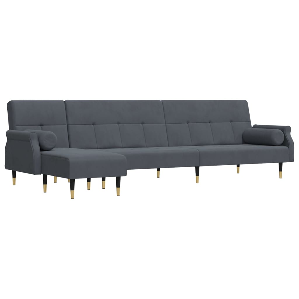 L-Formad Soffa 271X140X70 Cm Sammet