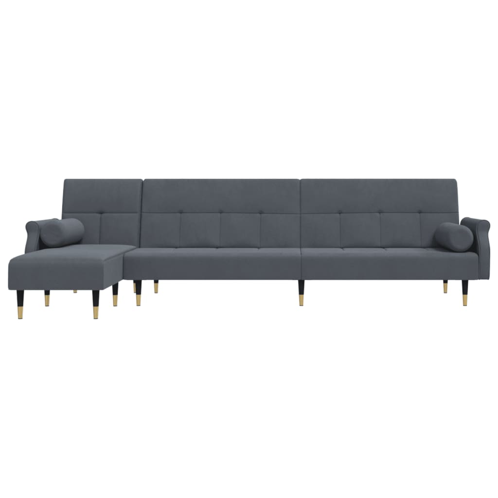 L-Formad Soffa 271X140X70 Cm Sammet
