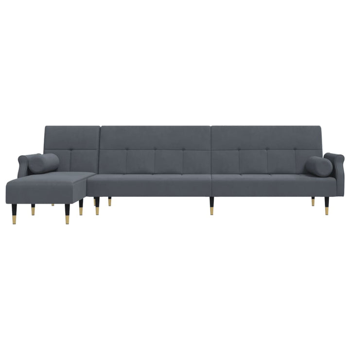 L-Formad Soffa 271X140X70 Cm Sammet