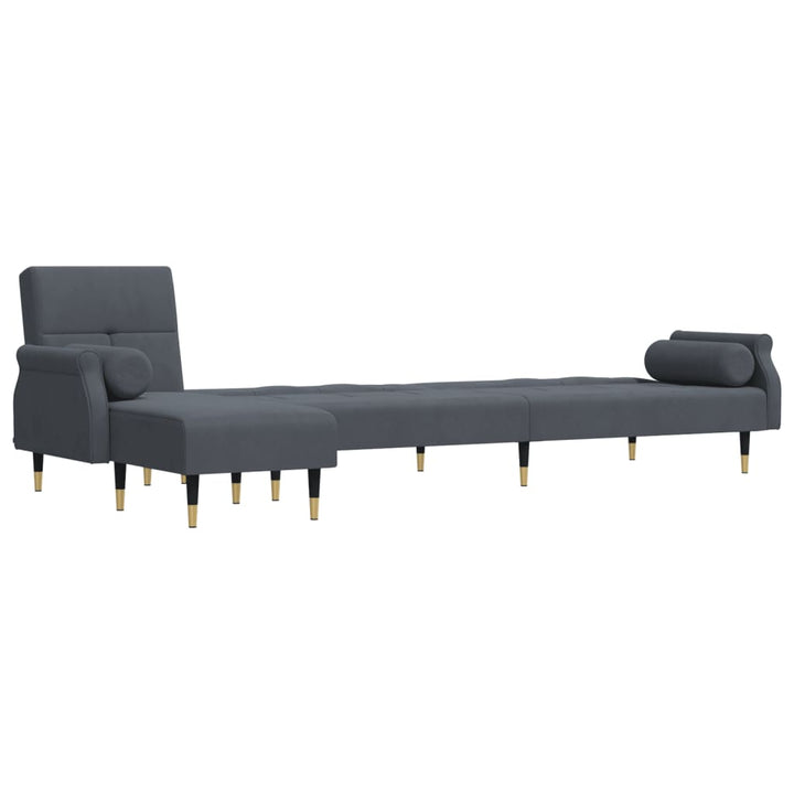 L-Formad Soffa 271X140X70 Cm Sammet