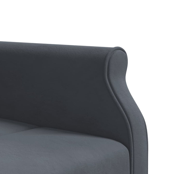 L-Formad Soffa 271X140X70 Cm Sammet
