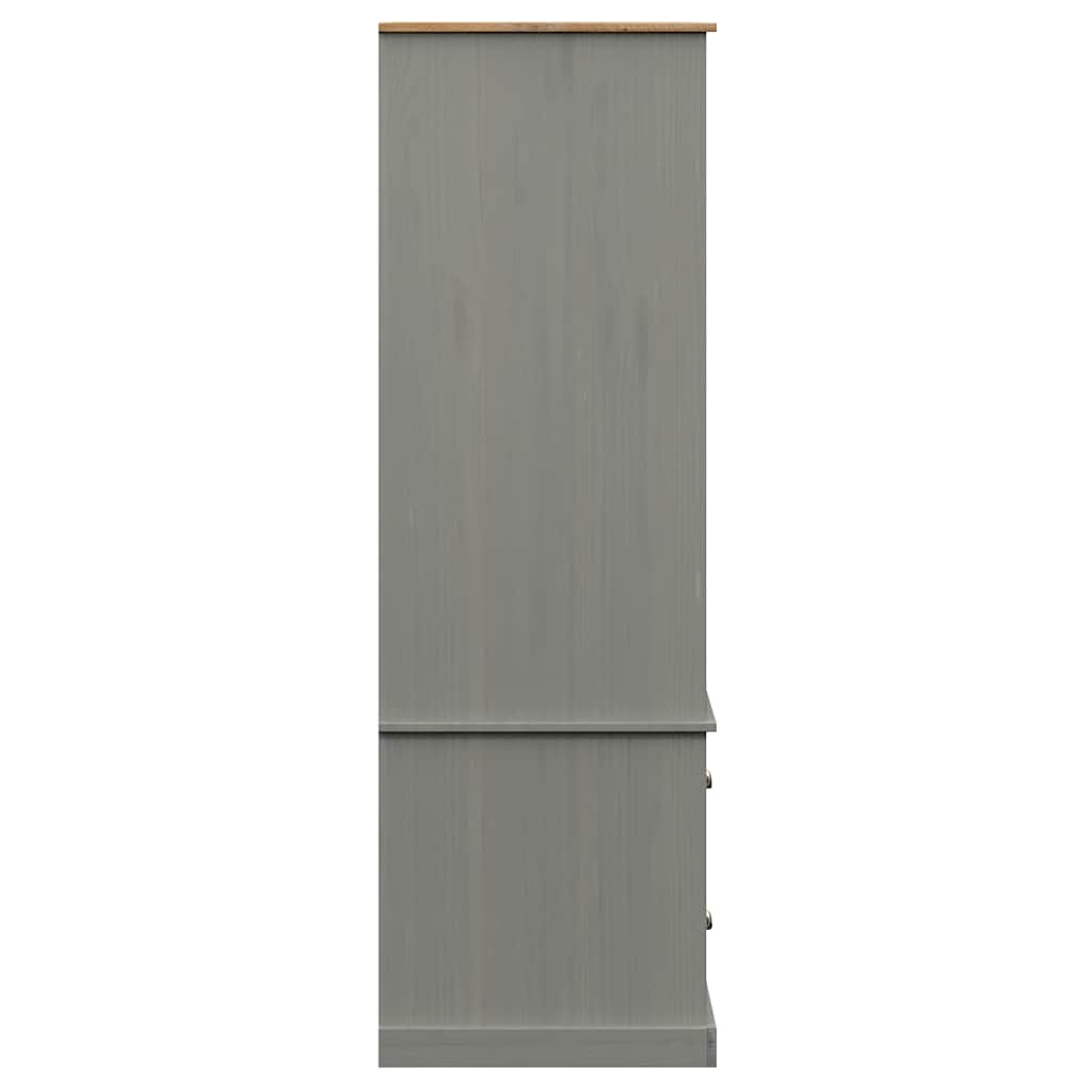 Klädskåp Vigo 90X55X170 Cm Massiv Furu