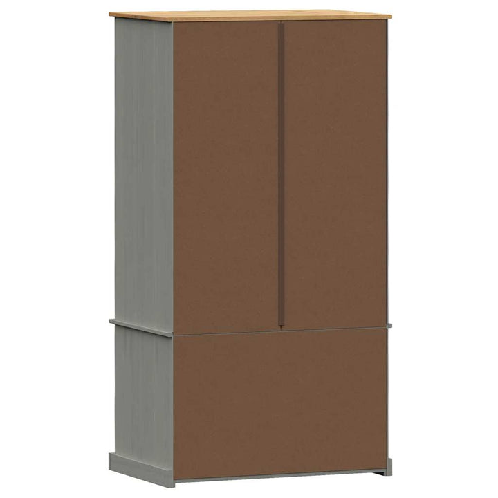 Klädskåp Vigo 90X55X170 Cm Massiv Furu