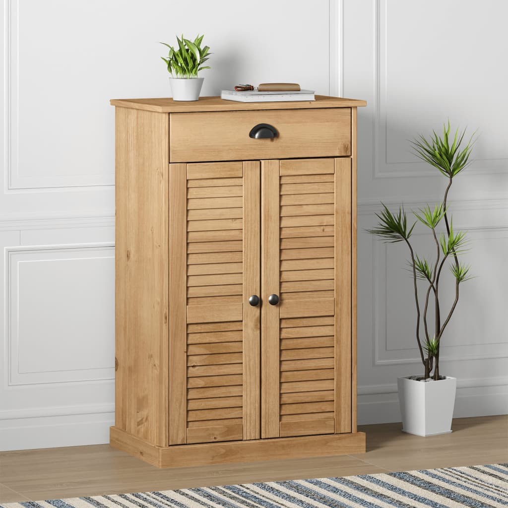 Skoskåp Vigo 60X35X96 Cm Massiv Furu