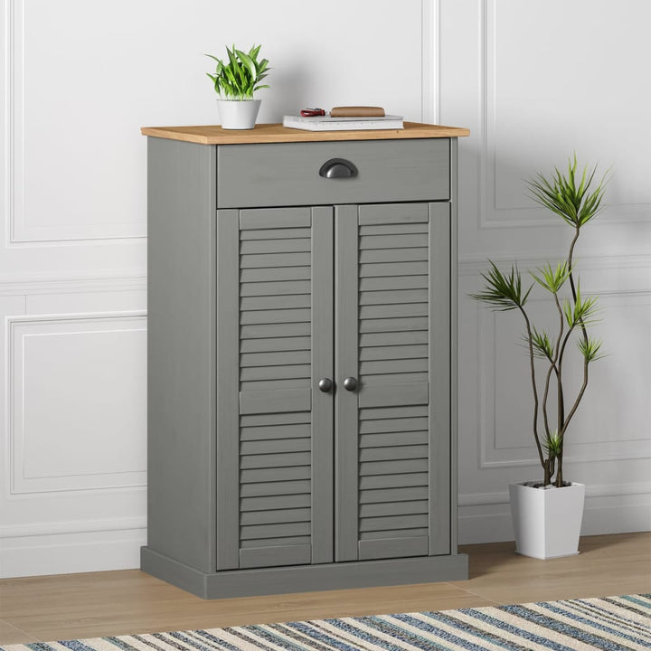 Skoskåp Vigo 60X35X96 Cm Massiv Furu
