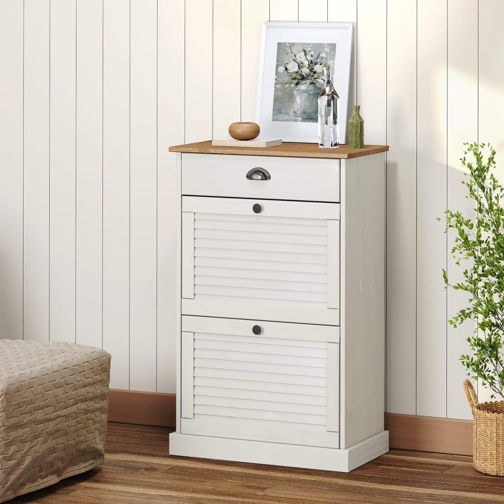 Skoskåp Vigo 60X35X96 Cm Massiv Furu