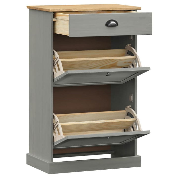 Skoskåp Vigo 60X35X96 Cm Massiv Furu
