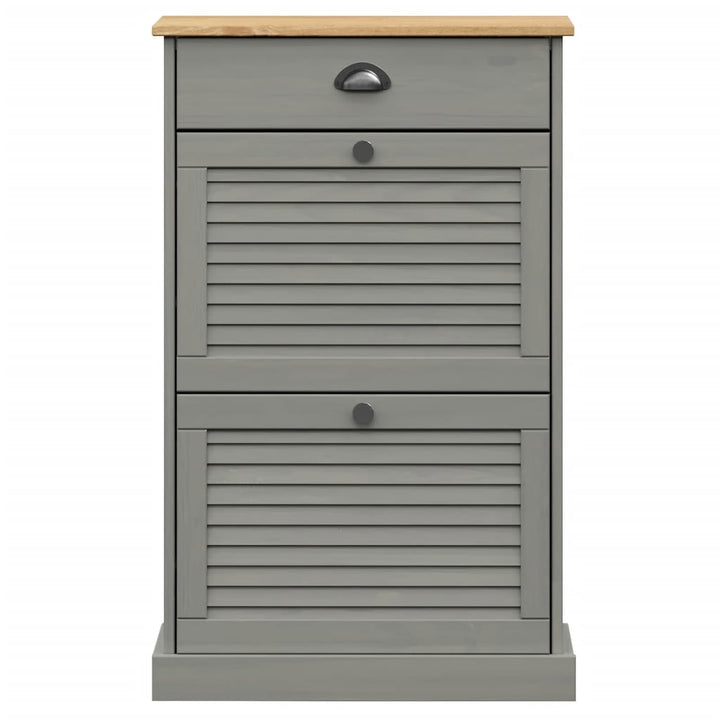 Skoskåp Vigo 60X35X96 Cm Massiv Furu
