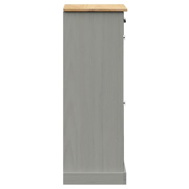 Skoskåp Vigo 60X35X96 Cm Massiv Furu