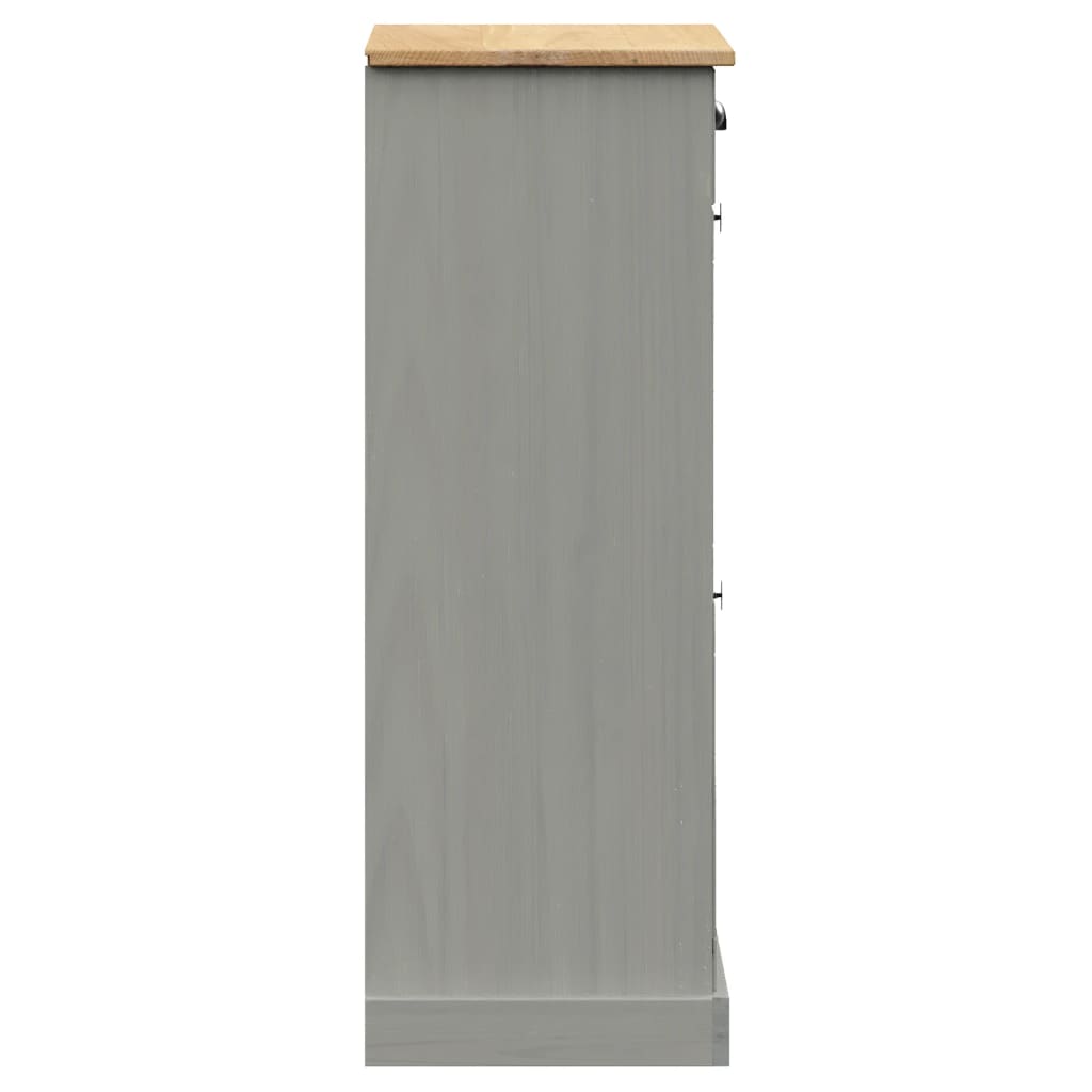 Skoskåp Vigo 60X35X96 Cm Massiv Furu