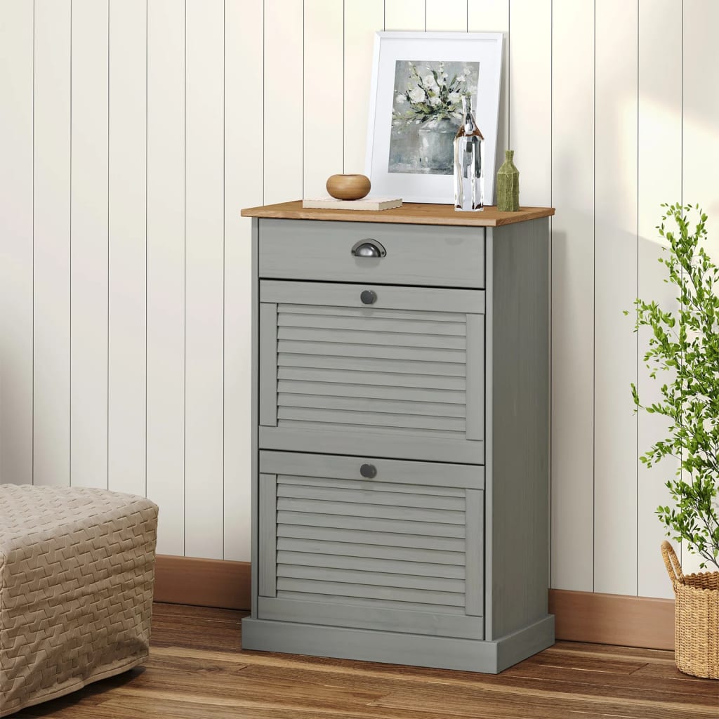 Skoskåp Vigo 60X35X96 Cm Massiv Furu