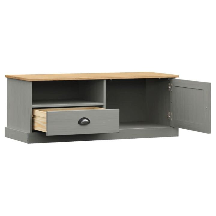 Tv-Bänk Vigo 106X40X40 Cm Massiv Furu