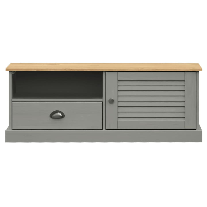 Tv-Bänk Vigo 106X40X40 Cm Massiv Furu
