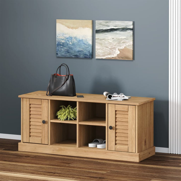 Skobänk Vigo 106X35X45 Cm Massiv Furu