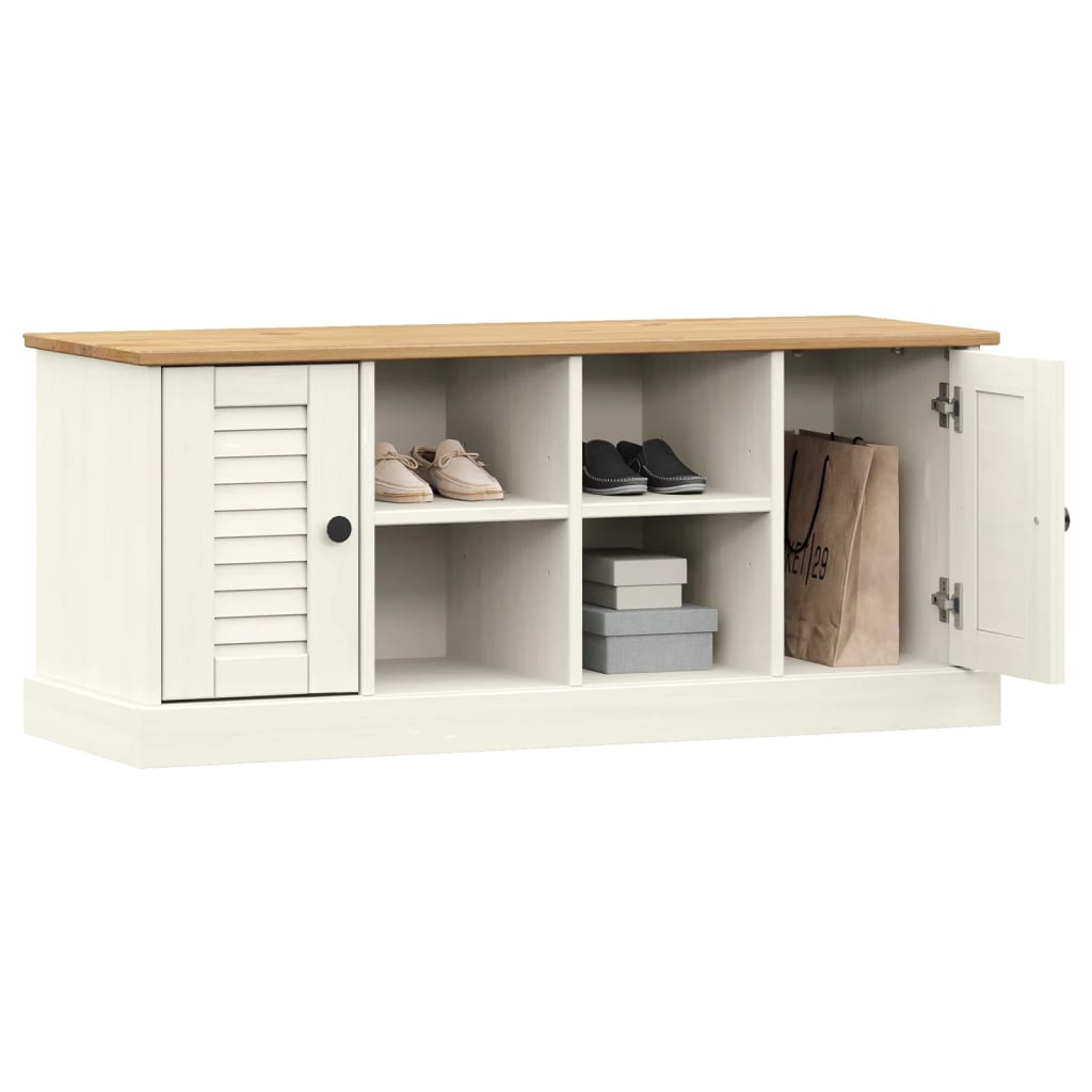 Skobänk Vigo 106X35X45 Cm Massiv Furu