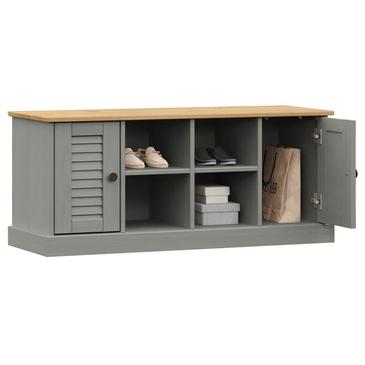 Skobänk Vigo 106X35X45 Cm Massiv Furu